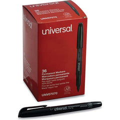 UNIVERSAL - Markers & Paintsticks Type: Permanent Color: Black - Eagle Tool & Supply