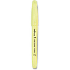 UNIVERSAL - Markers & Paintsticks Type: Highlighters Color: Fluorescent Yellow - Eagle Tool & Supply