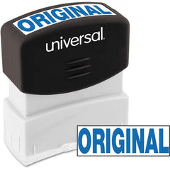 UNIVERSAL - Pre-inked Stock Stamps Type: Message Message: ORIGINAL - Eagle Tool & Supply