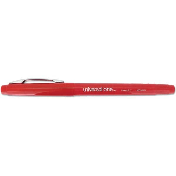 UNIVERSAL - Pens & Pencils Type: Stick Pen Color: Red - Eagle Tool & Supply