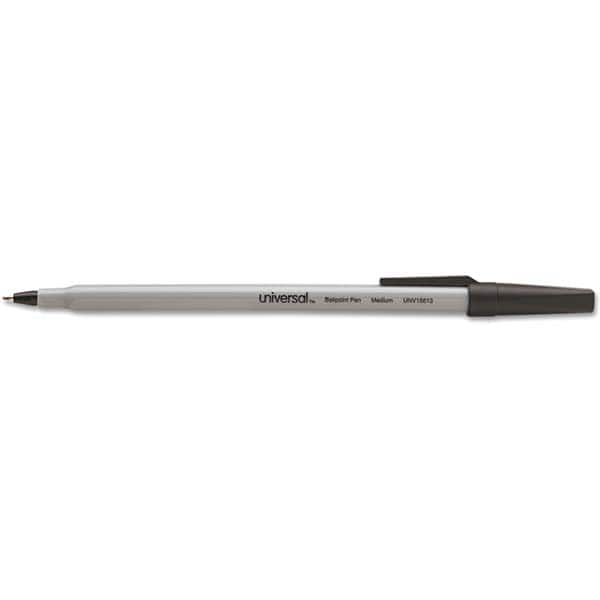 UNIVERSAL - Pens & Pencils Type: Stick Pen Color: Black - Eagle Tool & Supply