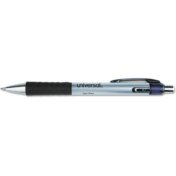 UNIVERSAL - Pens & Pencils Type: Comfort Grip Retractable Pen Color: Black - Eagle Tool & Supply