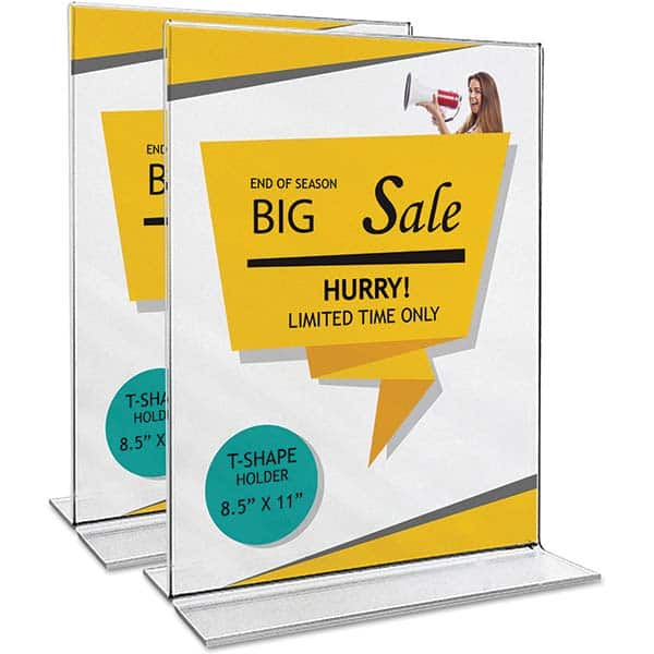 UNIVERSAL - Sign Holders & Frames Type: Feestanding Frame Sign Height Compatibility (Inch): 11 - Eagle Tool & Supply