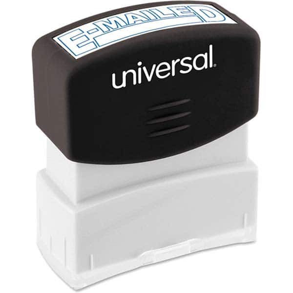 UNIVERSAL - Pre-inked Stock Stamps Type: Message Message: E-MAILED - Eagle Tool & Supply