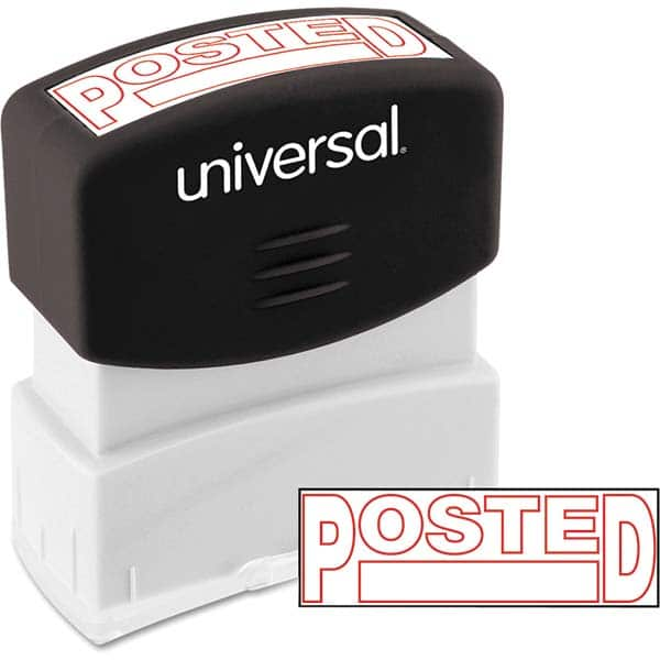 UNIVERSAL - Pre-inked Stock Stamps Type: Message Message: POSTED - Eagle Tool & Supply