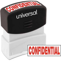 UNIVERSAL - Pre-inked Stock Stamps Type: Message Message: CONFIDENTIAL - Eagle Tool & Supply