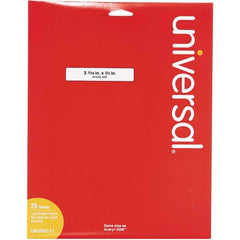 UNIVERSAL - Labels, Ribbons & Tapes Type: File Folder Label Color: White - Eagle Tool & Supply