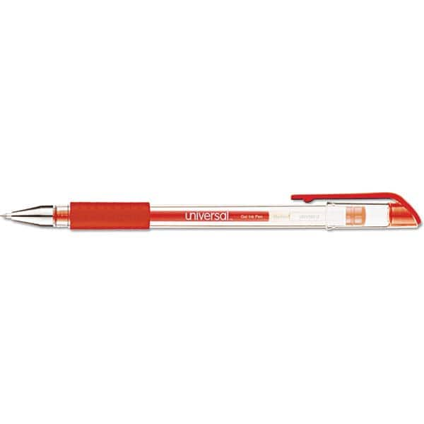 UNIVERSAL - Pens & Pencils Type: Comfort Grip Stick Pen Color: Red - Eagle Tool & Supply