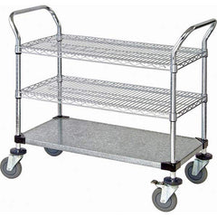 Quantum Storage - Carts Type: Utility Cart Load Capacity (Lb.): 1200.000 - Eagle Tool & Supply