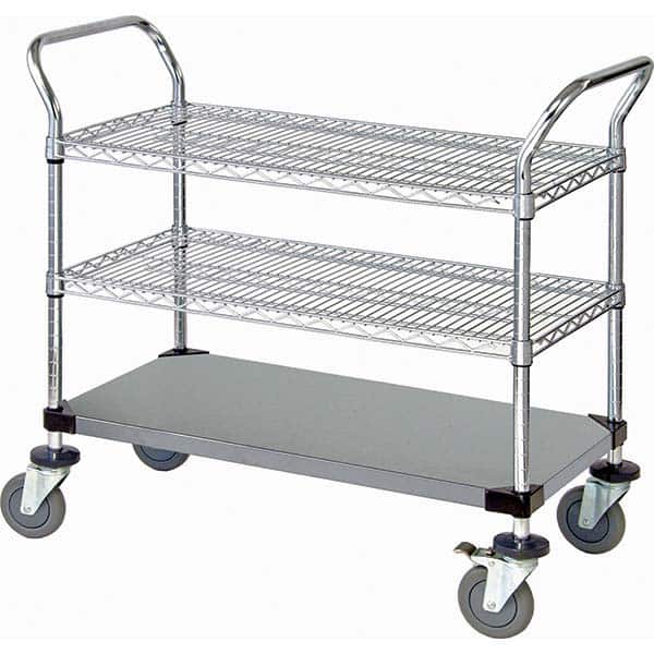 Quantum Storage - Carts Type: Utility Cart Load Capacity (Lb.): 1200.000 - Eagle Tool & Supply