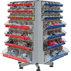 Quantum Storage - Small Parts Cabinets Type: Floor Cabinet Number of Drawers: 0.000 - Eagle Tool & Supply