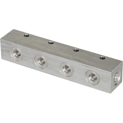 Enerpac - Manifolds Inlet Size: #4 Outlet Size: #4 - Eagle Tool & Supply