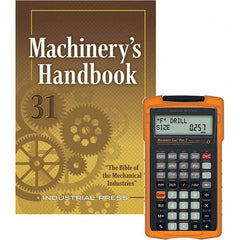 Reference Manuals & Books; Applications: Metalworking; Subcategory: Machinery's Handbook; Publication Type: Handbook; Author: Oberg, Jones, Horton, Ryffel; Book Title: Machinery's Handbook Toolbox & CalcPro 2 Bundle; Edition Of Publication: 31st; Publishe