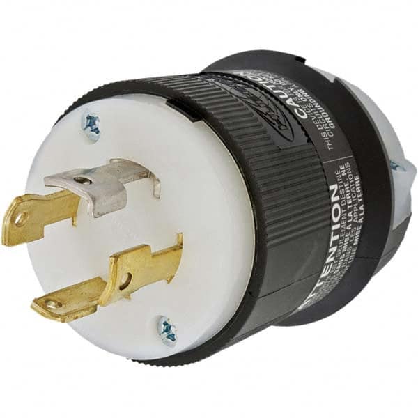 Hubbell Wiring Device-Kellems - 3-Phase Wye 120/208 VAC 30A NEMA L18-30P Industrial Twist Lock Plug - Eagle Tool & Supply