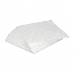 Kimtech - 1/4 Fold Clean Room/Lab/Critical Task Wipes - Poly Pack, 12" x 11-1/2" Sheet Size, White - Eagle Tool & Supply