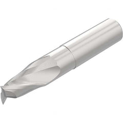 Niagara Cutter - 1/2", 3/4" LOC, 1/2" Shank Diam, 3" OAL, 2 Flute Solid Carbide Square End Mill - Eagle Tool & Supply