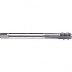 Emuge - M14x2.00 Metric 6H 0 Flute TiCN Finish Cobalt Machine Tap - Eagle Tool & Supply