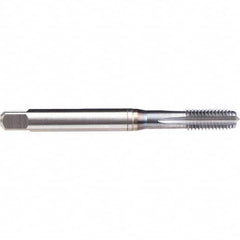 Emuge - M4x0.70 Metric 6H 0 Flute TiCN Finish Powdered Metal Machine Tap - Eagle Tool & Supply