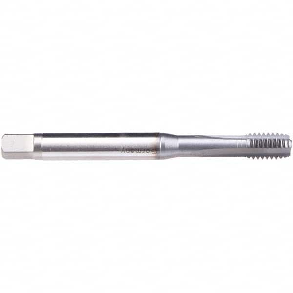 Emuge - M4x0.70 Metric 6H 0 Flute TiCN Finish Cobalt Machine Tap - Eagle Tool & Supply