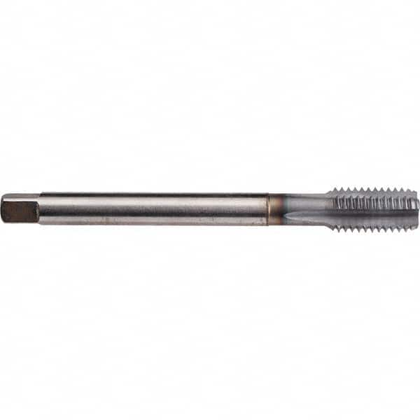 Emuge - M14x1.50 Metric Fine 0 Flute TiCN Finish Powdered Metal Spiral Point Tap - Eagle Tool & Supply