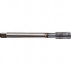 Emuge - M14x1.50 Metric Fine 0 Flute TiCN Finish Powdered Metal Spiral Point Tap - Eagle Tool & Supply