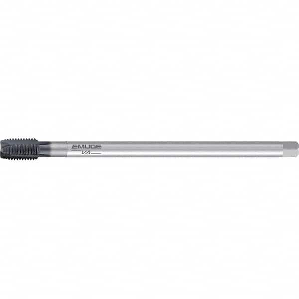 Emuge - M8x1.25 Metric 6H 0 Flute GLT-1 Finish Cobalt Spiral Point Tap - Eagle Tool & Supply
