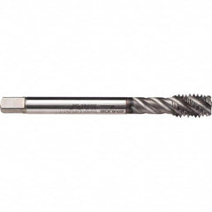 Emuge - 1/2-13 UNC 4 Flute 2B Modified Bottoming Fast Spiral Flute Tap - Eagle Tool & Supply