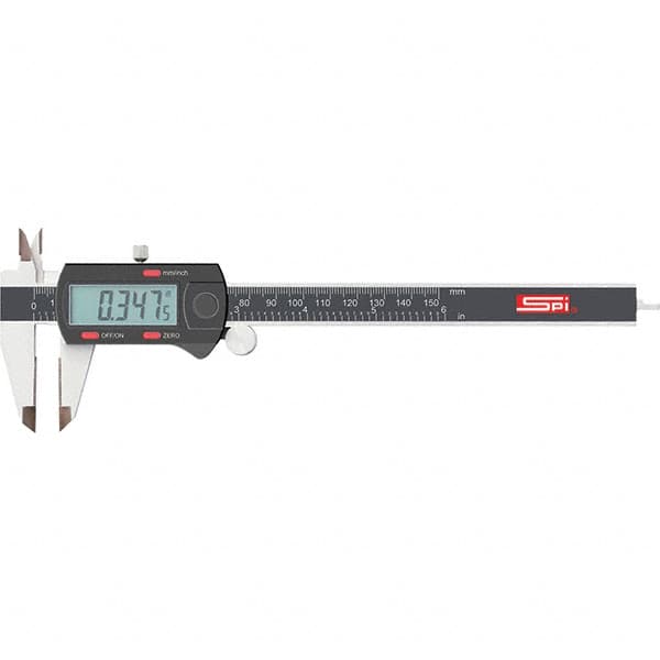SPI - 0 to 200mm Range, 0.01mm Resolution, Electronic Caliper - Eagle Tool & Supply