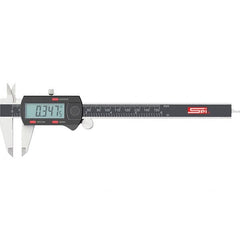 SPI - 0 to 150mm Range, 0.01mm Resolution, Electronic Caliper - Eagle Tool & Supply