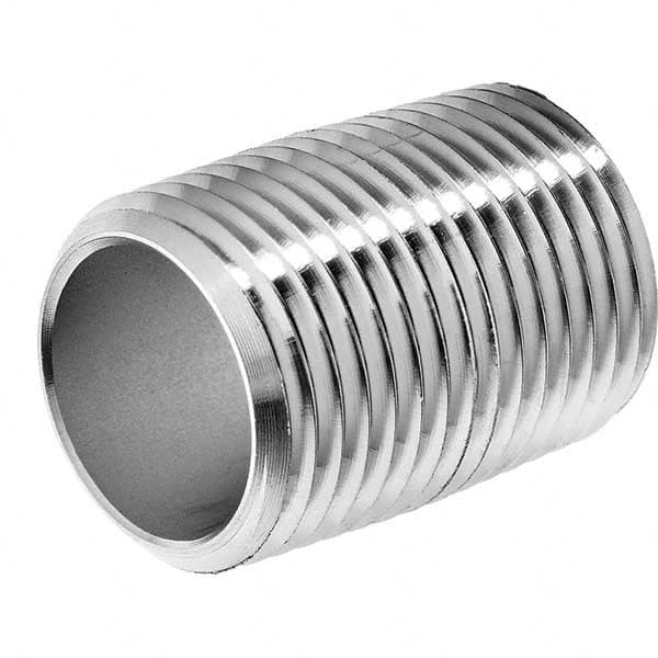 USA Sealing - 3/4 x 1.375" 304 Stainless Steel Pipe Nipple - Eagle Tool & Supply