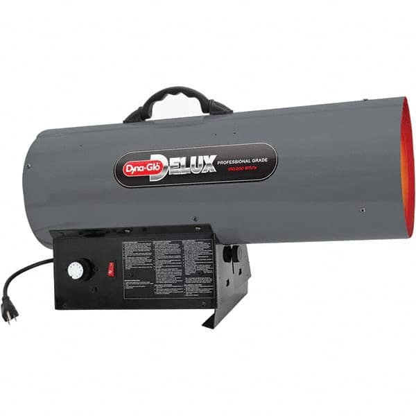 GHP GROUP - Fuel Forced Air Heaters Type: Portable Propane Forced-Air Heaters Fuel Type: Natural Gas - Eagle Tool & Supply