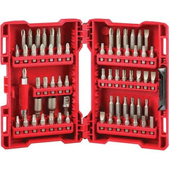 Milwaukee Tool - Power & Impact Screwdriver Bit Sets Point Type: Phillips, Slotted, Torx, Square Bit Type: Nut Driver Set; Screwdriver Bit Set - Eagle Tool & Supply