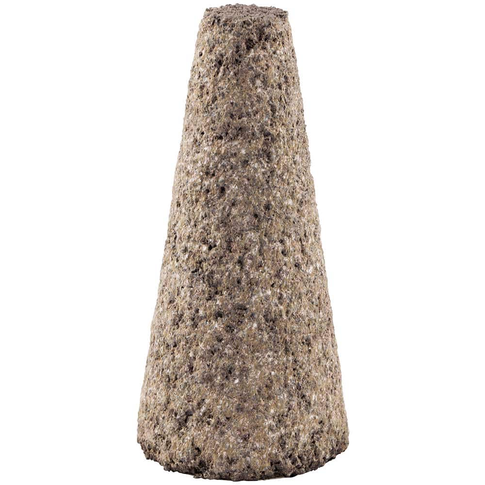 Norton - Cones & Plugs Maximum Diameter (Inch): 1-1/2 Head Thickness (Inch): 2-1/2 - Eagle Tool & Supply