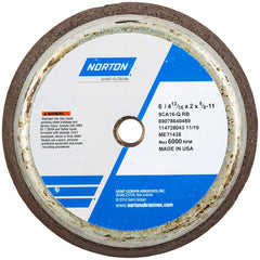 Norton - Tool & Cutter Grinding Wheels Wheel Type: Type 11 Superabrasive Wheel Type Number: B42 - Eagle Tool & Supply