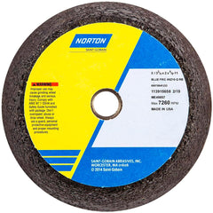 Norton - Tool & Cutter Grinding Wheels Wheel Type: Type 11 Superabrasive Wheel Type Number: B42 - Eagle Tool & Supply