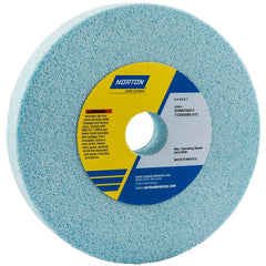 Norton - Bench & Pedestal Grinding Wheels Wheel Diameter (Inch): 6 Hole Size (Inch): 1 - Eagle Tool & Supply