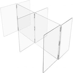 USA Sealing - 36" x 72" Self-Supporting Partition & Panel System-Social Distancing Barrier - Eagle Tool & Supply