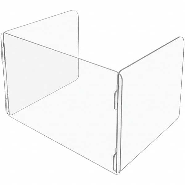 USA Sealing - 36" x 24" Self-Supporting Partition & Panel System-Social Distancing Barrier - Eagle Tool & Supply