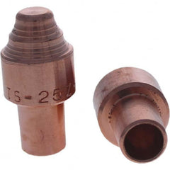 Tuffaloy - Spot Welder Tips For Use With: 5RW Cap Taper Electrode Holder Type: Male Cap S Nose - Eagle Tool & Supply