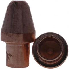 Tuffaloy - Spot Welder Tips For Use With: 7RW Cap Taper Electrode Holder Type: Male Cap A Nose (Pointed) - Eagle Tool & Supply