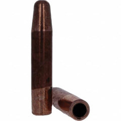 Tuffaloy - Spot Welder Tips For Use With: 5RW Electrode Holder Type: Straight Tip A Nose (Pointed) - Eagle Tool & Supply