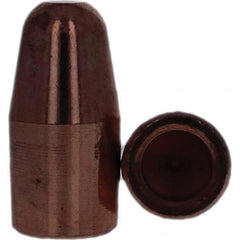 Tuffaloy - Spot Welder Tips For Use With: 5RW Electrode Holder Type: Straight Tip A Nose (Pointed) - Eagle Tool & Supply