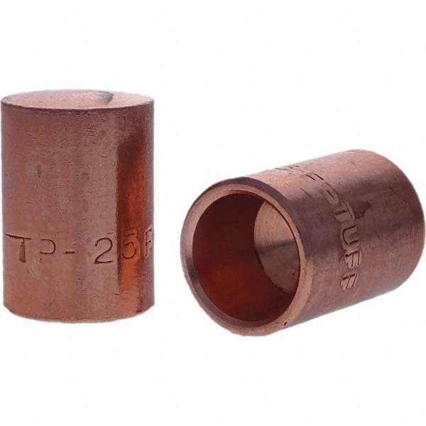 Tuffaloy - Spot Welder Tips For Use With: 5RW Cap Taper Electrode Holder Type: Female Cap F Nose (Radius) - Eagle Tool & Supply