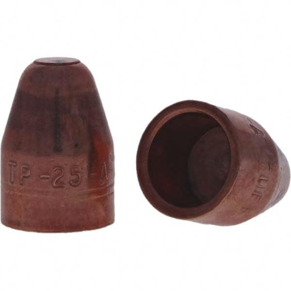 Tuffaloy - Spot Welder Tips For Use With: 5RW Cap Taper Electrode Holder Type: Female Cap A Nose (Pointed) - Eagle Tool & Supply