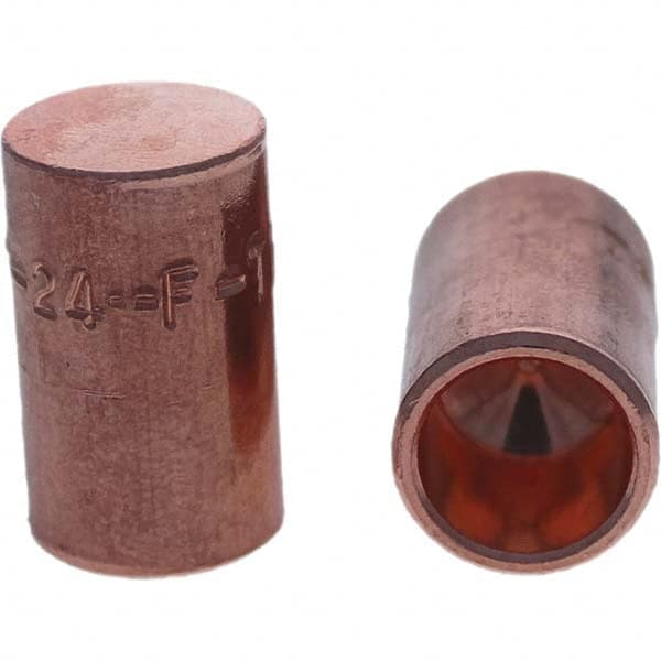 Tuffaloy - Spot Welder Tips For Use With: 4RW Cap Taper Electrode Holder Type: Female Cap F Nose (Radius) - Eagle Tool & Supply