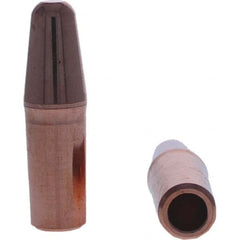 Tuffaloy - Spot Welder Tips For Use With: 4RW Electrode Holder Type: Straight Tip A Nose (Pointed) - Eagle Tool & Supply