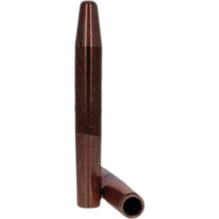 Tuffaloy - Spot Welder Tips For Use With: 4RW Electrode Holder Type: Straight Tip A Nose (Pointed) - Eagle Tool & Supply