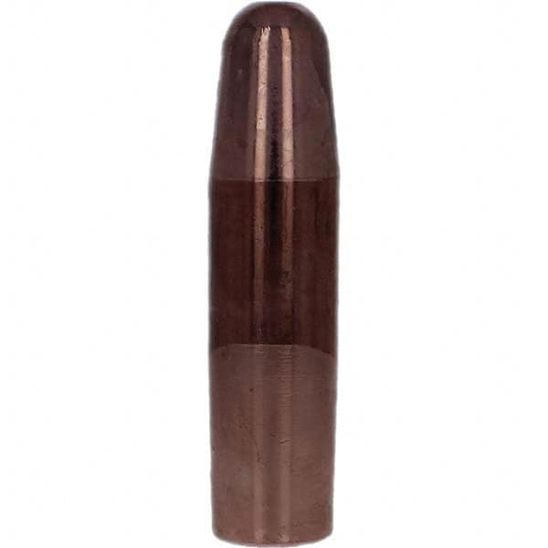 Tuffaloy - Spot Welder Tips For Use With: 7RW Electrode Holder Type: Straight Tip A Nose (Pointed) - Eagle Tool & Supply