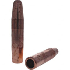 Tuffaloy - Spot Welder Tips For Use With: 6RW Electrode Holder Type: Straight Tip A Nose (Pointed) - Eagle Tool & Supply
