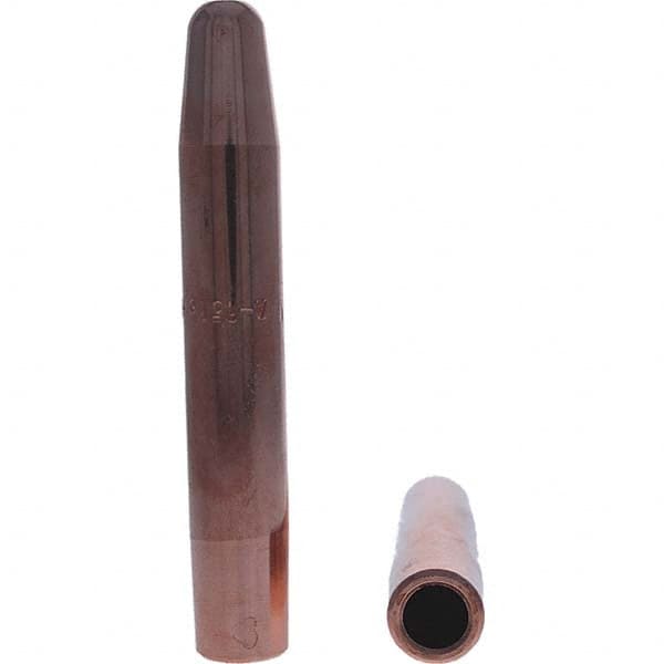 Tuffaloy - Spot Welder Tips For Use With: 5RW Electrode Holder Type: Straight Tip A Nose (Pointed) - Eagle Tool & Supply